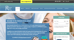 Desktop Screenshot of drrobison.com